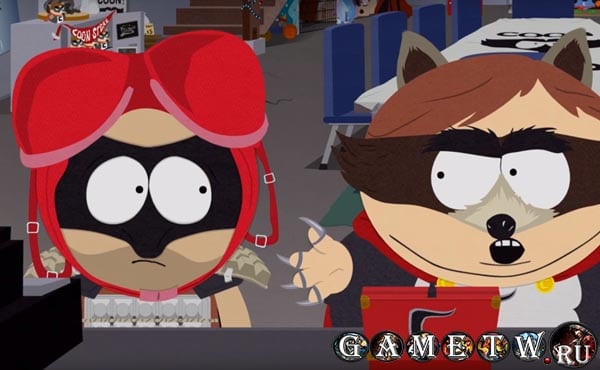Схватка у магазина SOUTH PARK 2 The Fractured but Whole